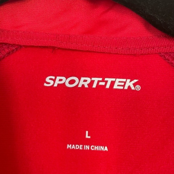 Barstool Sportsbook Red Zip Up Jacket ~ Sport-tek ~ Men’s Size L - Picture 10 of 15